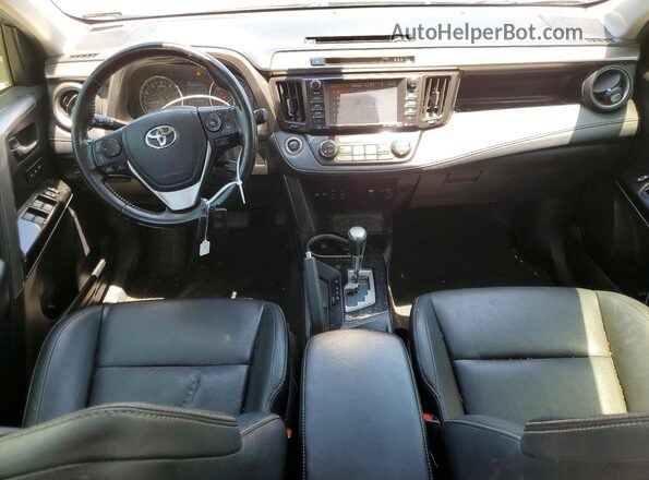 JTMDFREV6JJ251674 2018 TOYOTA RAV4 Gray Вид панелі приладів