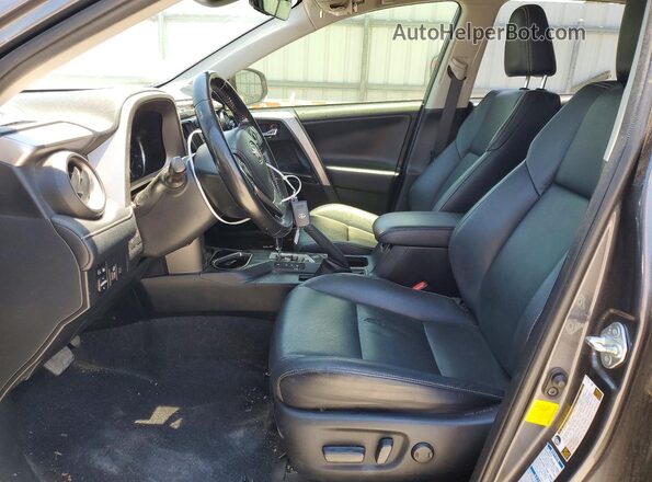 JTMDFREV6JJ251674 2018 TOYOTA RAV4 Gray Вид салону спереду
