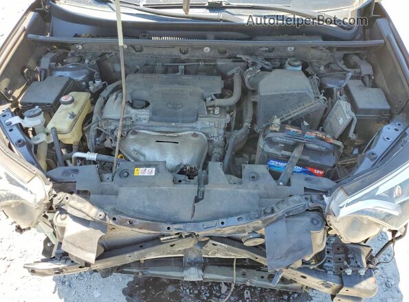 JTMDFREV6JJ251674 2018 TOYOTA RAV4 Gray Вид підкапотного простору