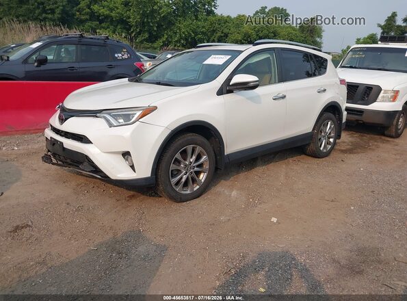 JTMDFREV8GJ054899 2016 TOYOTA RAV4 White Vista tres cuartos delantera izquierda