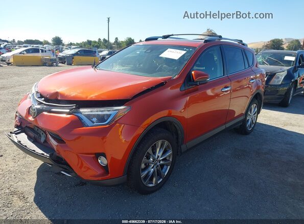 JTMDFREV9GJ073803 2016 TOYOTA RAV4 Orange Przód lewy