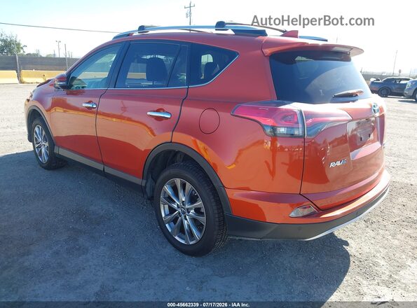 JTMDFREV9GJ073803 2016 TOYOTA RAV4 Orange Tył lewy