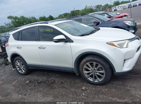 JTMDFREVXJD230406 2018 TOYOTA RAV4 White Widok wnętrza z tyłu