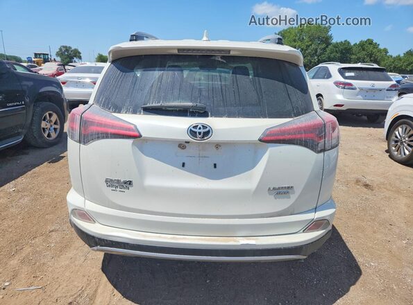 JTMDFREVXJJ186702 2018 TOYOTA RAV4 White უკანა ხედი