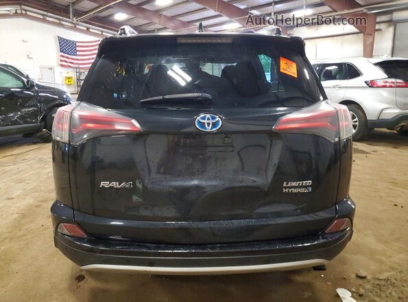 JTMDJREV0GD002065 2016 TOYOTA RAV4 Black უკანა ხედი