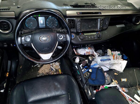 JTMDJREV0GD002065 2016 TOYOTA RAV4 Black წინა პანელის ხედი