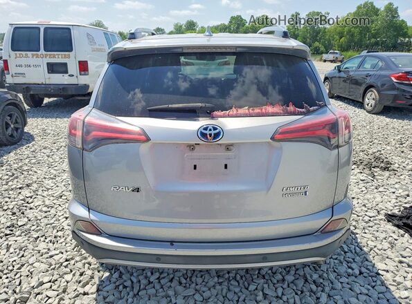 JTMDJREV0HD107903 2017 TOYOTA RAV4 Silver Rear view