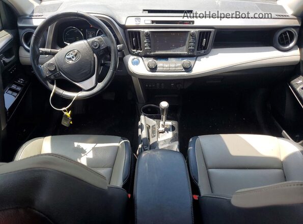 JTMDJREV0HD107903 2017 TOYOTA RAV4 Silver Dashboard view