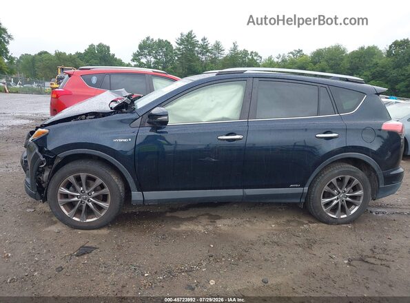 JTMDJREV0HD140304 2017 TOYOTA RAV4 HYBRID Blue Սալոնի 360 աստիճան տեսք