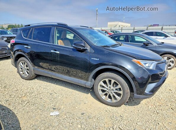 JTMDJREV0JD169114 2018 TOYOTA RAV4 Черный Передняя правая четверть