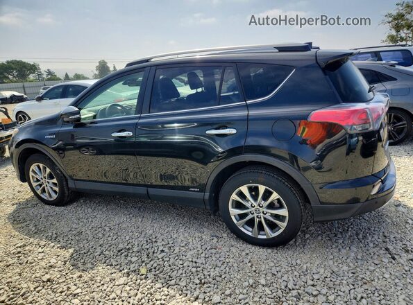 JTMDJREV0JD169114 2018 TOYOTA RAV4 Черный Задняя левая четверть
