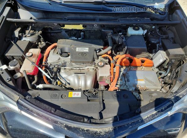 JTMDJREV0JD169114 2018 TOYOTA RAV4 Черный Вид подкапотного пространства