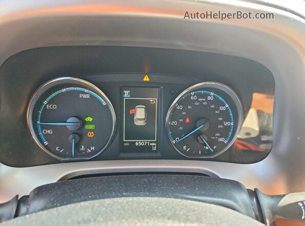 JTMDJREV0JD169114 2018 TOYOTA RAV4 Черный Вид щитка приборов
