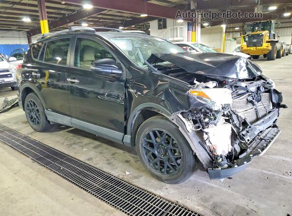JTMDJREV0JD185779 2018 TOYOTA RAV4 Black Front right