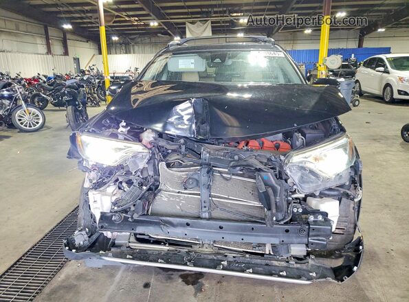 JTMDJREV0JD185779 2018 TOYOTA RAV4 Black Front view