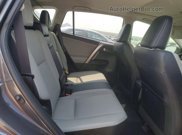 JTMDJREV1GD012863 2016 TOYOTA RAV4 Gray Rear interior view