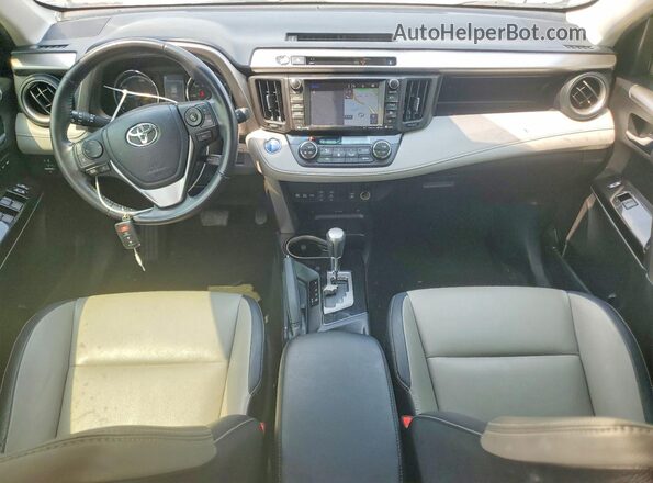 JTMDJREV1GD012863 2016 TOYOTA RAV4 Gray Dashboard view