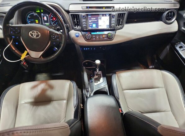JTMDJREV1GD036998 2016 TOYOTA RAV4 Charcoal Առջևի վահանակի տեսք
