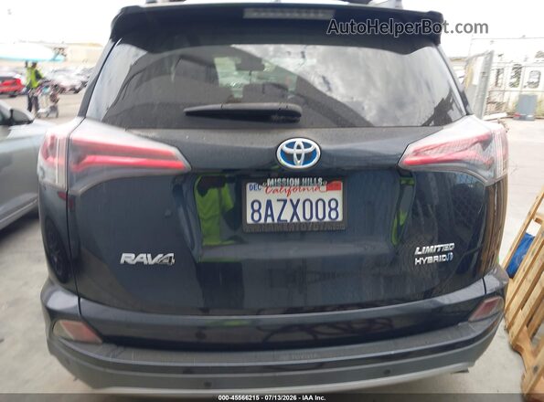 JTMDJREV1JD172913 2018 TOYOTA RAV4 HYBRID Dark Blue 
