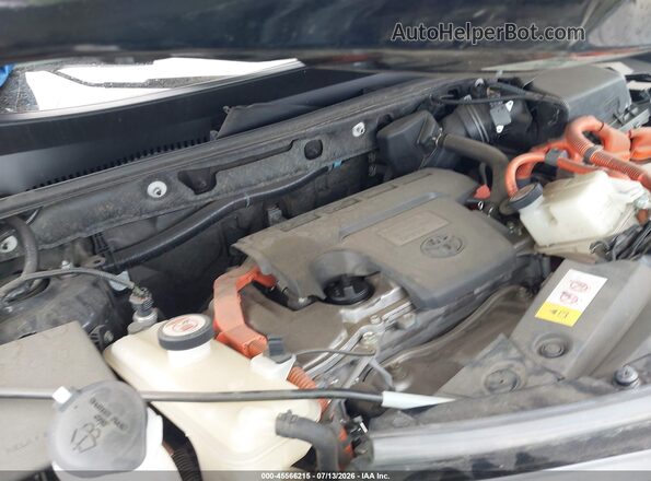 JTMDJREV1JD172913 2018 TOYOTA RAV4 HYBRID Dark Blue Widok z tyłu
