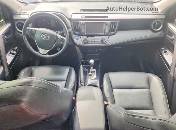 JTMDJREV2GD028487 2016 TOYOTA RAV4 Silver Widok deski rozdzielczej