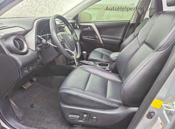 JTMDJREV2GD028487 2016 TOYOTA RAV4 Silver Widok wnętrza z przodu
