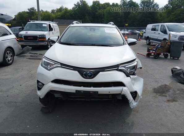 JTMDJREV2GD043703 2016 TOYOTA RAV4 HYBRID White Սալոնի հետևի տեսք