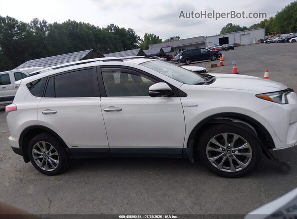 JTMDJREV2GD043703 2016 TOYOTA RAV4 HYBRID White Սալոնի 360 աստիճան տեսք