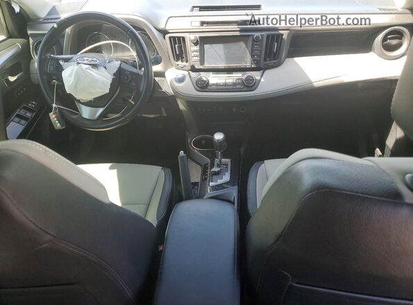 JTMDJREV2HD124041 2017 TOYOTA RAV4 Silver Vista del salpicadero