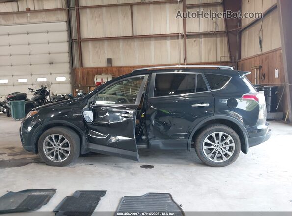 JTMDJREV2HD144709 2017 TOYOTA RAV4 HYBRID Black Widok wnętrza 360 stopni