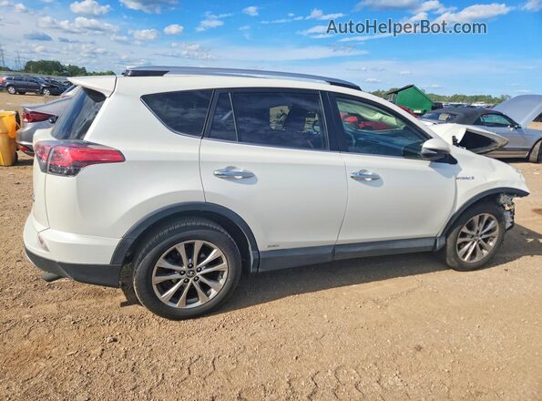 JTMDJREV2JD197268 2018 TOYOTA RAV4 White Tył prawy