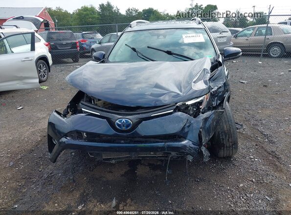 JTMDJREV2JD238028 2018 TOYOTA RAV4 HYBRID Blue Вид спереду