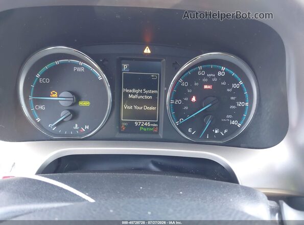 JTMDJREV3HD065632 2017 TOYOTA RAV4 HYBRID Gray Vista de los asientos traseros