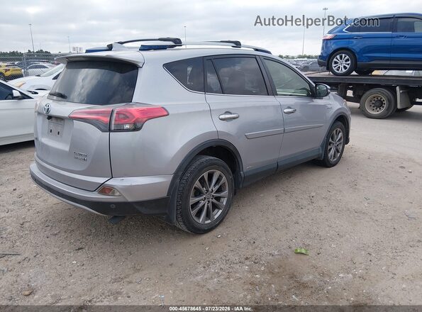 JTMDJREV3HD140944 2017 TOYOTA RAV4 HYBRID Silver Rear right