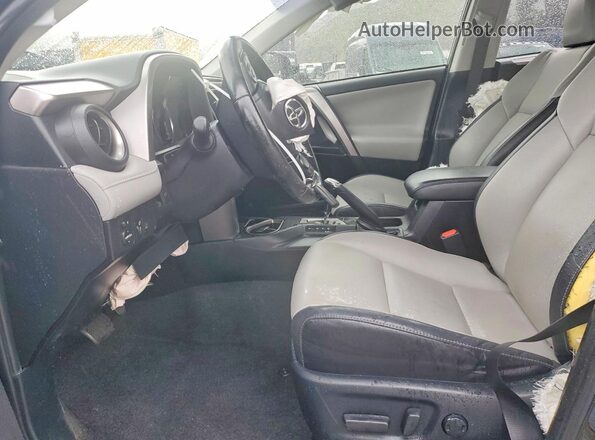 JTMDJREV3JD241133 2018 TOYOTA RAV4 Blue წინა სალონის ხედი