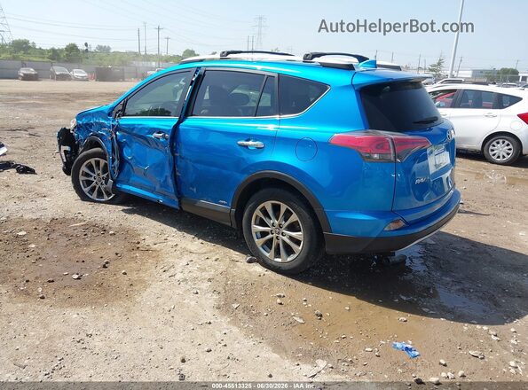 JTMDJREV4GD037028 2016 TOYOTA RAV4 HYBRID Blue უკანა მარცხენა