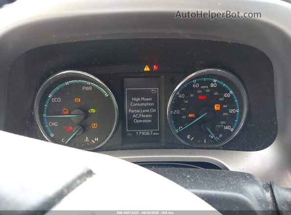 JTMDJREV4GD037028 2016 TOYOTA RAV4 HYBRID Blue უკანა სავარძლების ხედი