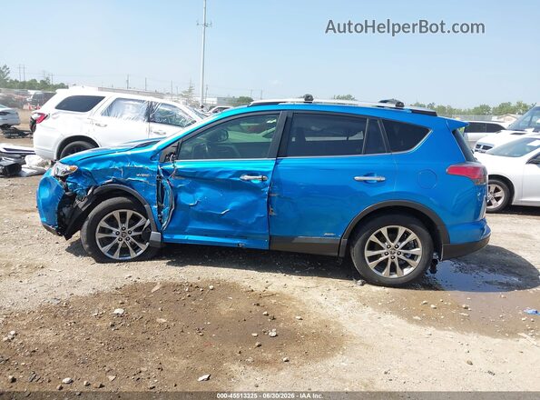 JTMDJREV4GD037028 2016 TOYOTA RAV4 HYBRID Blue 