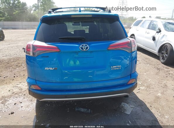 JTMDJREV4GD037028 2016 TOYOTA RAV4 HYBRID Blue 
