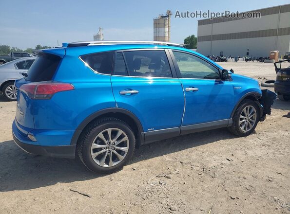 JTMDJREV5HD083663 2017 TOYOTA RAV4 Blue Հետևի աջ