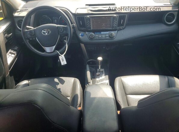 JTMDJREV5HD083663 2017 TOYOTA RAV4 Blue Առջևի վահանակի տեսք