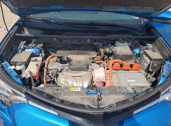 JTMDJREV5HD083663 2017 TOYOTA RAV4 Blue Շարժիչի բաժամունքի տեսք
