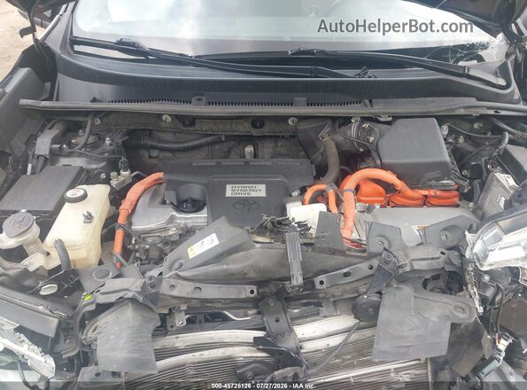 JTMDJREV5JD226164 2018 TOYOTA RAV4 HYBRID Gray Rear view