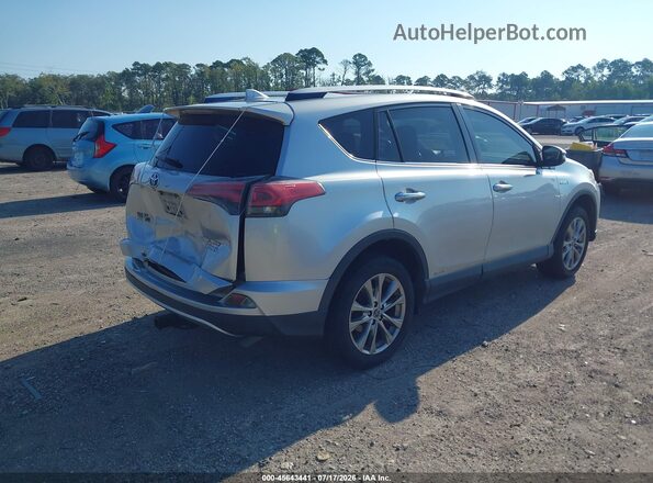 JTMDJREV6GD041985 2016 TOYOTA RAV4 HYBRID Серебряный Задняя правая четверть