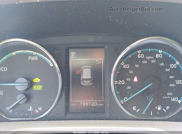 JTMDJREV6GD041985 2016 TOYOTA RAV4 HYBRID Серебряный 