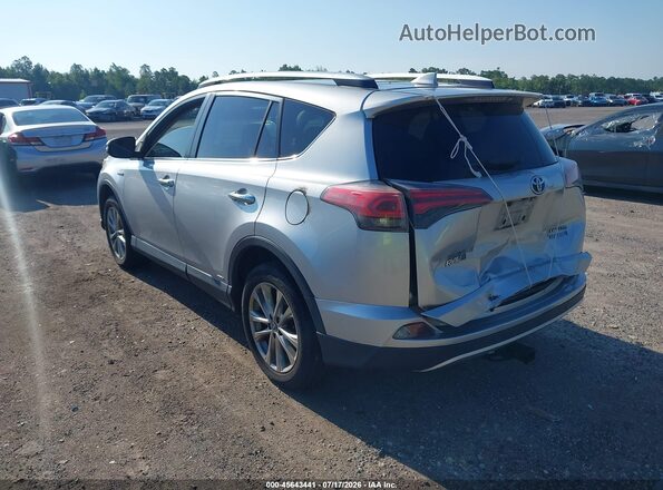 JTMDJREV6GD041985 2016 TOYOTA RAV4 HYBRID Серебряный Задняя левая четверть