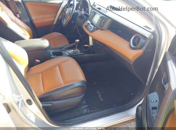 JTMDJREV6GD041985 2016 TOYOTA RAV4 HYBRID Серебряный Вид салона спереди