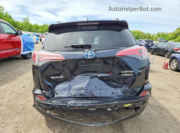JTMDJREV6JD211110 2018 TOYOTA RAV4 Black Հետևի տեսք