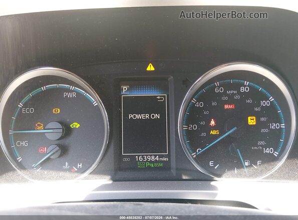 JTMDJREV7GD040005 2016 TOYOTA RAV4 HYBRID White Вид задніх сидінь