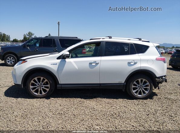 JTMDJREV7GD040005 2016 TOYOTA RAV4 HYBRID White 